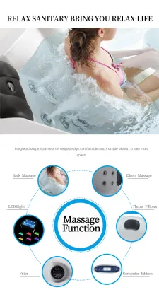 Garden Outdoor Spa Bathtub