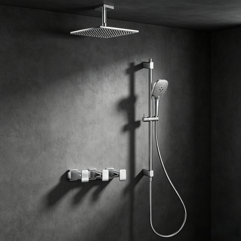 Ishawari efihliweyo eneDiverter Concealed Shower with Diverter