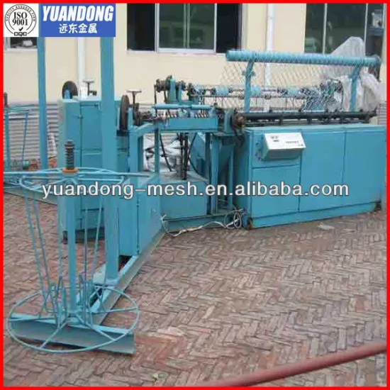 2 Meter width automatic chain link fence machine/ Diamond Mesh Machine
