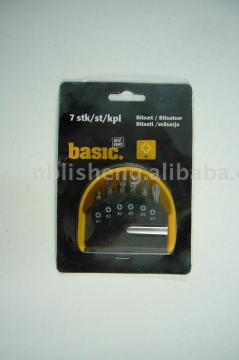7Pcs PZ Bit Set