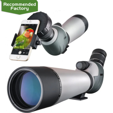 Foreseen 20X-60X Angled Spotting Scope with Tripod