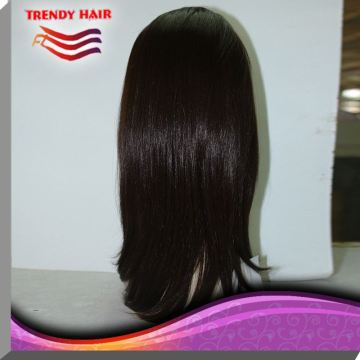 Human Hair Full Lace Wigs With Bangs WHQ1201