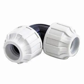 Compression Pipe Fitting, Suitable for Water Supply, PP Straight and Reducing Coupler are Available