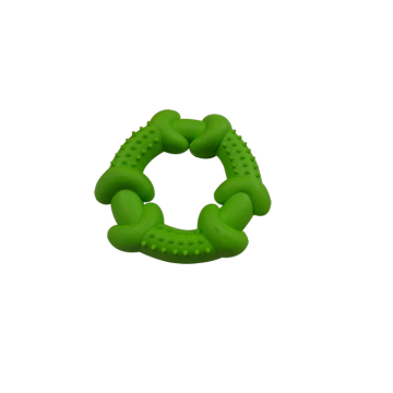 soft color TPR rubber dog toy