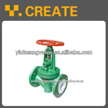 Straight Through Type Globe Valve