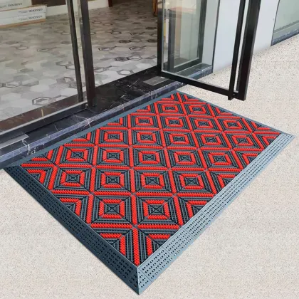 Vinyl Entrance Mats with Effective Dust-Proof Design