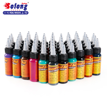 Solong Tattoo 30ml/Bottle 50 Colors High Quality Tattoo Color Ink Set
