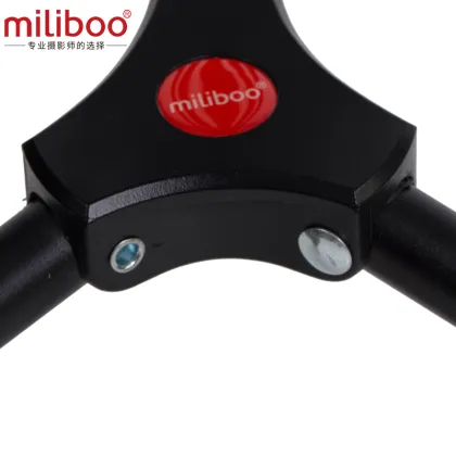 Promo miliboo Professional Portable Video Tripod with Hydraulic Head Digital DSLR Camera Stand tripod better than manfrotto