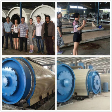 fuel from waste tires pyrolysis equipment