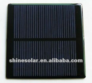 epoxy resin encapsulated small solar panel / 3V Monocrystalline Epoxy Solar Panel