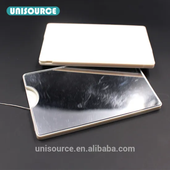 Thin credit card dental floss with mirror card oral floss adult