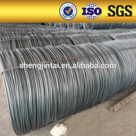 Low Carbon SAE 1008B Steel Wire Rod Stock/Canbon steel wire rod for construction