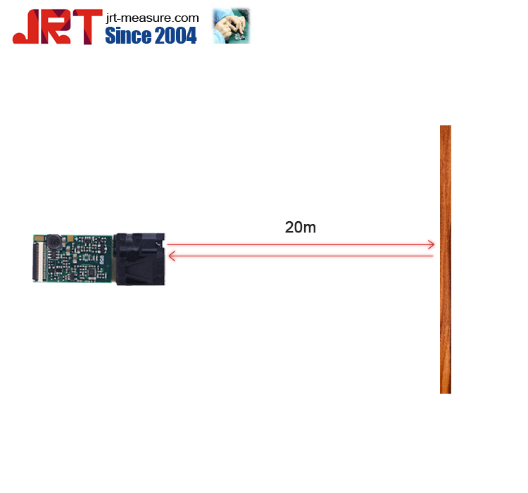 20m Micro Laser Distance Transducer Working Principle