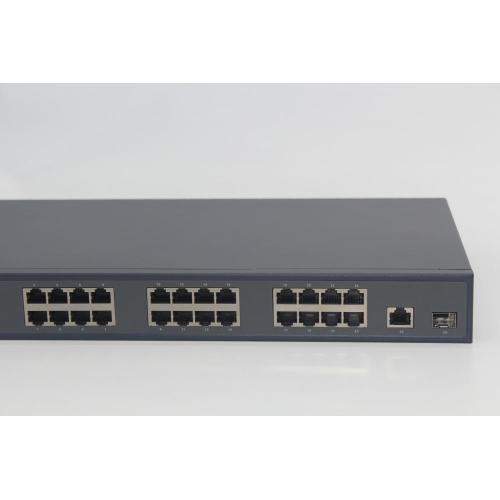 24 Ports PoE Switch 1 SFP 1 RJ45
