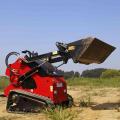 Mini crawler skid steer loader