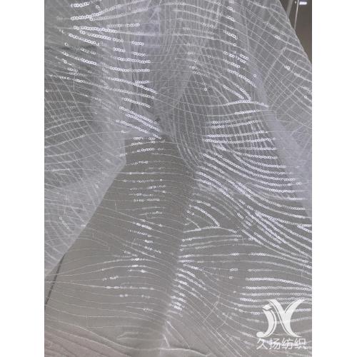 Seqin Wave Mesh Embroidery