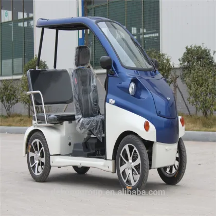 DeKong new convertible family car sea car mini car with 3 seat for golf