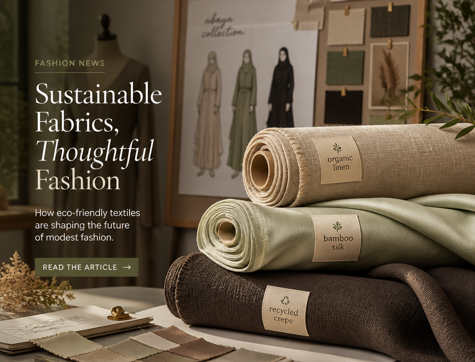 Sustainable Modest Fashion Why Eco-Friendly F