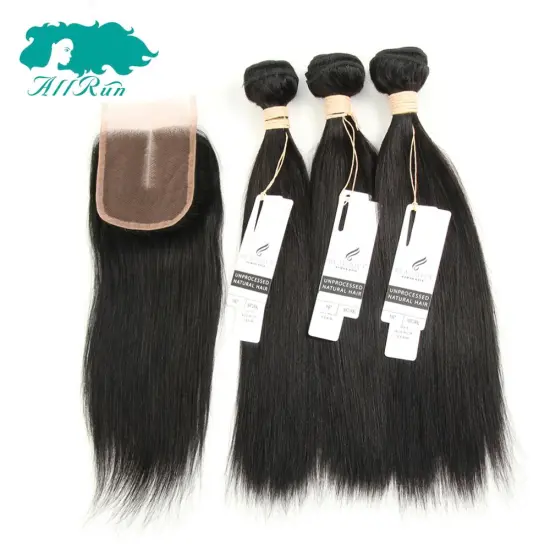 2017 the best hair products brazilian bulk human hair with closure