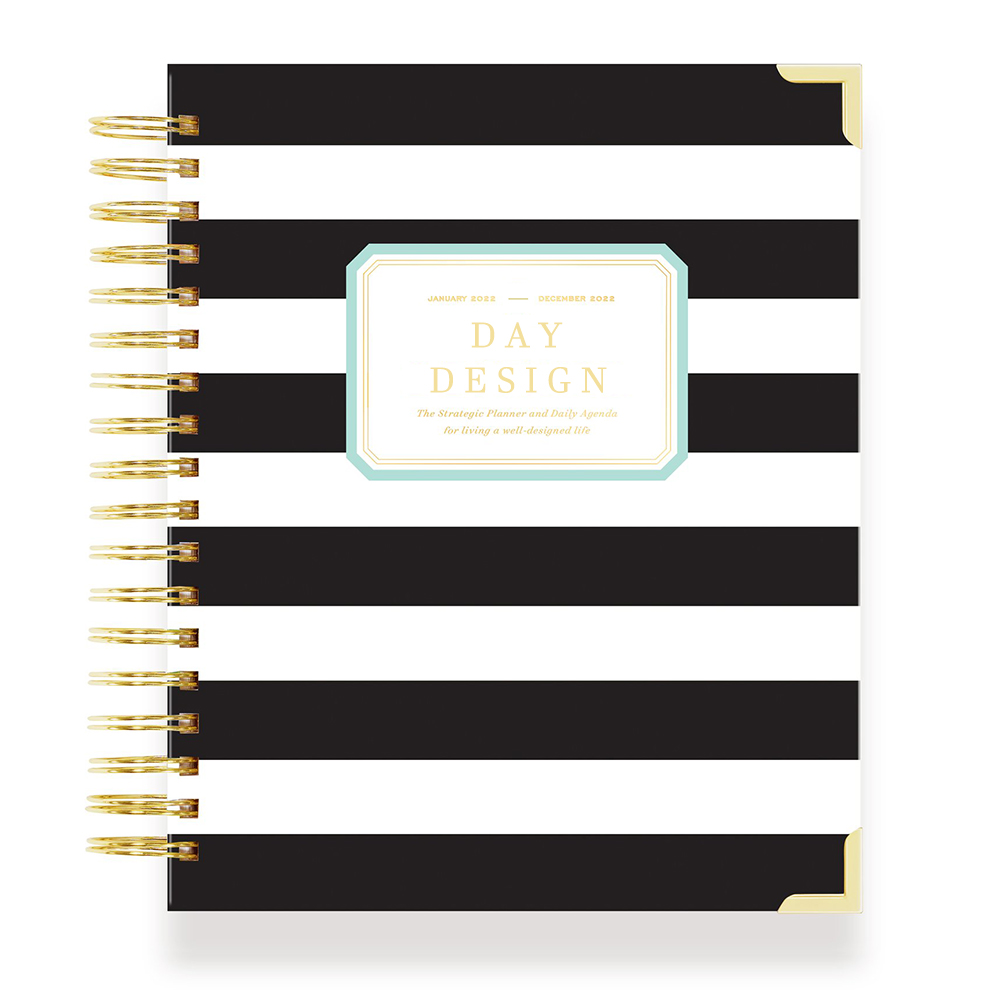 Free Sample Printed Daily Planner Notebook A5 Custom Strong Twin Wire Binding, Round Corner