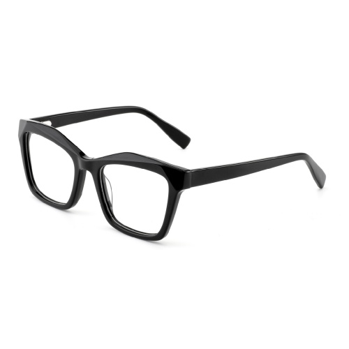Low MOQ Geometric Acetate Eyeglasses Frame