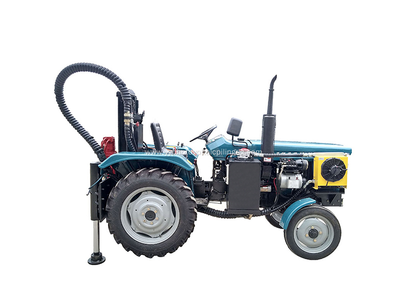 Hitch Mini Trencher Water Well Drilling Rig