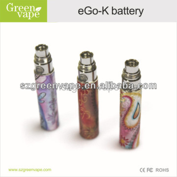 Huge stock fashion model colorful 650mah 900mah 1100mahl ego-k battery