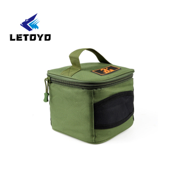 LETOYO 18x20x15cm Fishing Reel Bag for Spinning and Casting Rods