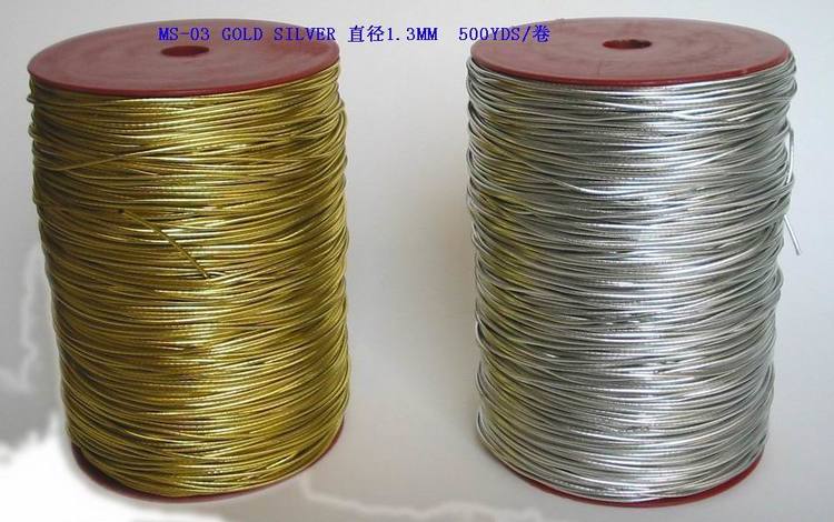 High quality metallic elastic cord