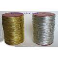 Factory provide high quality silver metallic elastic cord