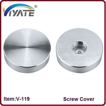 Decorative chrome caps decorative screw cover,cabinet screw cap