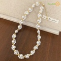 Luxury Pearl Beads Necklace 18k Gold Plated