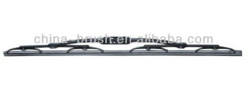 universal metal frame wiper blade with natural rubber