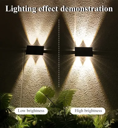 Courtyard Path Garden Lights: Solar-Powered Motion Sensor Lights for Garden and Park Illumination