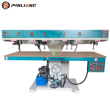High Precision Woodworking MZ5418 Horizontal Cylinder Drilling Machine with 18 Bits
