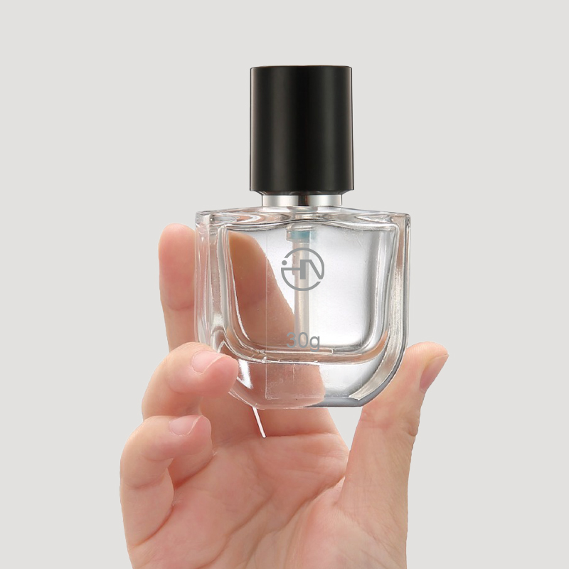 makeup glass pump bottle