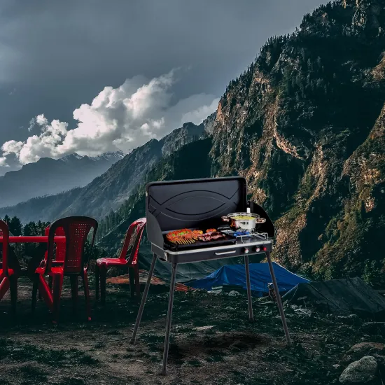 New Design Folding Outdoor Camping Gas Grill
