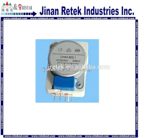 Mechanical electrical defrost timer for freezer
