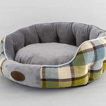 Fabric plaid creative pet nest removable kennel