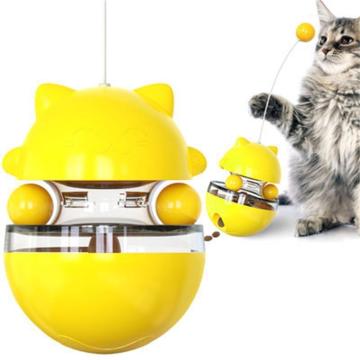 Cat fuit un jouet de boule de nourriture - jouet de tulert éducatif pour animaux de compagnie