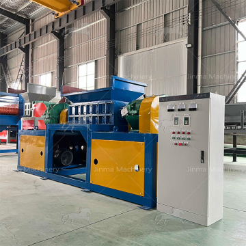Double Shaft Bag Breaking Machine - Waste Bag Opener