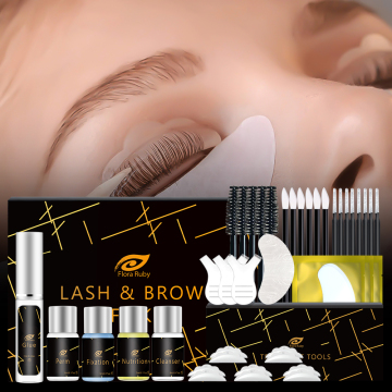 Professional Private Label Lash Lift & Brow Lamination Kit for Home Use