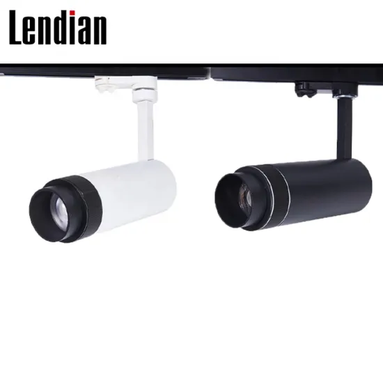 Tunable White Dimmable Cylindrical Thin Wall Wash Track Light for Shops