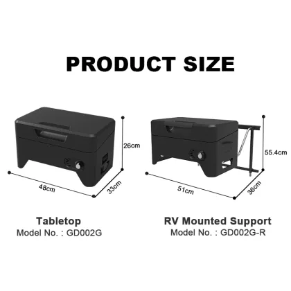 Outdoor Barbecue Oven Grill Rack Portable Folding Type camping gas Barbecue Grills