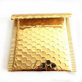 Envelopes de bolha metálica de ouro para embalagem cosmética