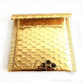 Gold Metallic Bubble Envelopes For Cosmetic Packing