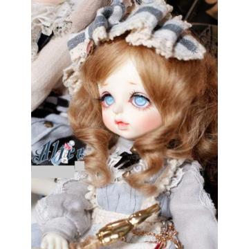 Girl Long Hair Wig for 1/8 Ball-jointed Doll
