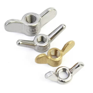 Factory Outlet for DIN 315 Standard Stainless Steel Wing Nuts in M3, M4, M5, M6, M8 Sizes - Competitive Pricing