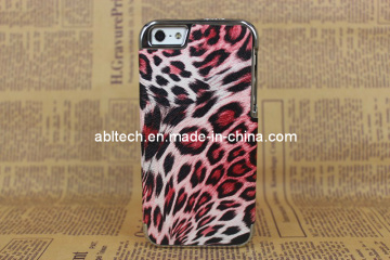 Leopard Hard Case for iPhone 5 Colorful Case Support Mixed Order