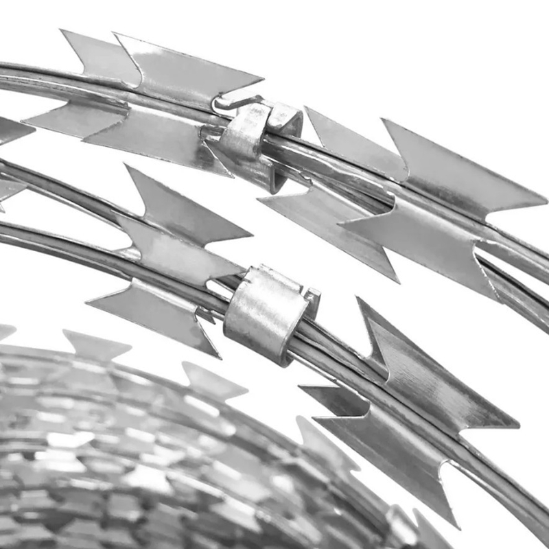 hot dipped Galvanized razor wire BTO224